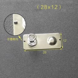 YYT 20PCS Spring sheet AA 12*12/26.5/27.5/28MM contact sheet battery box positive and negative sheets 0.3MM iron+nickel plating