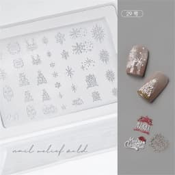 1pc Sweater Knitting Lace 3D Acrylic Mold Nail Art Decoration Nails DIY Design Silicone Nail Art Template Nail Mold