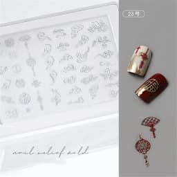 1pc Sweater Knitting Lace 3D Acrylic Mold Nail Art Decoration Nails DIY Design Silicone Nail Art Template Nail Mold