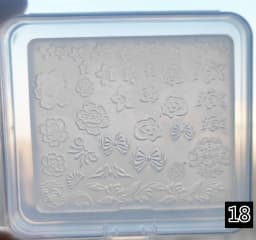 1pc Sweater Knitting Lace 3D Acrylic Mold Nail Art Decoration Nails DIY Design Silicone Nail Art Template Nail Mold