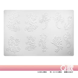1pc Sweater Knitting Lace 3D Acrylic Mold Nail Art Decoration Nails DIY Design Silicone Nail Art Template Nail Mold