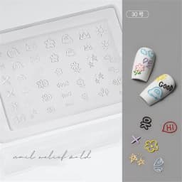 1pc Sweater Knitting Lace 3D Acrylic Mold Nail Art Decoration Nails DIY Design Silicone Nail Art Template Nail Mold