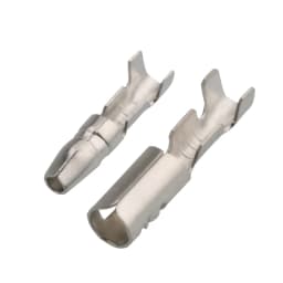 25/50/100sets 3.5 bullet terminal car electrical wire connector diameter 3.5mm Female + Male + Case Cold press Crimp terminal