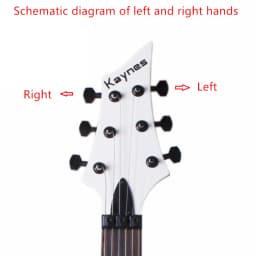 1 Set Guitar Locking Tuners Electric Guitar Machine Heads Tuners Lock String Tuning Pegs Chrome Silver Made in Korea