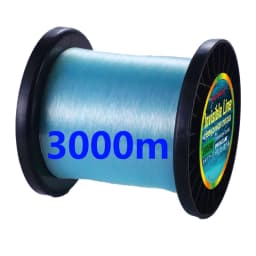 3000m 1000m Invisible Fishing Line 3D Spoted Bionic Fluorocarbon Coated Monofilament Nylon Line Speckle Carp Algae Fishing Pesca