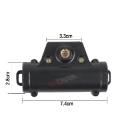 Car tire infrared positioning light lead block balance positioning line USB rechargeable tire balance laser light 2 LED lights