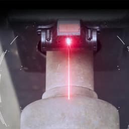 Car tire infrared positioning light lead block balance positioning line USB rechargeable tire balance laser light 2 LED lights