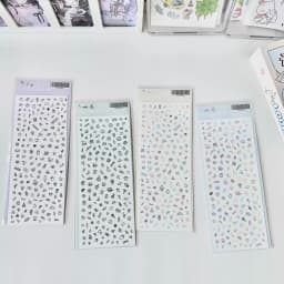 MINKYS New Arrival 3pcs 6pcs Kawaii Bear Ribbon Laser Bling Stickers DIY Scrapbook Stickers Confetti Decoration DIY Photo Frame