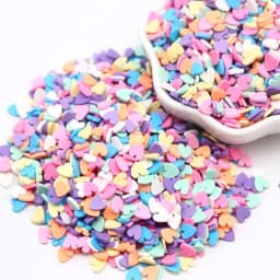 Boxi Slime Star Flower Heart Candy Fruit Slices Multi-series Polymer Clay Sprinkles DIY Nail Art Handmade Accessories 10g