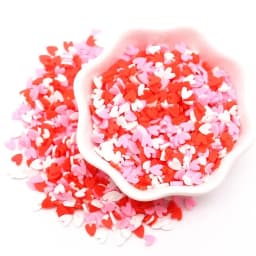 Boxi Slime Star Flower Heart Candy Fruit Slices Multi-series Polymer Clay Sprinkles DIY Nail Art Handmade Accessories 10g