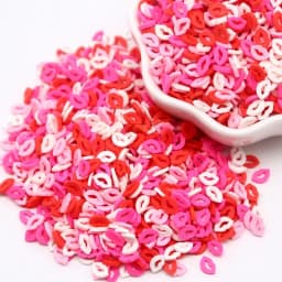 Boxi Slime Star Flower Heart Candy Fruit Slices Multi-series Polymer Clay Sprinkles DIY Nail Art Handmade Accessories 10g
