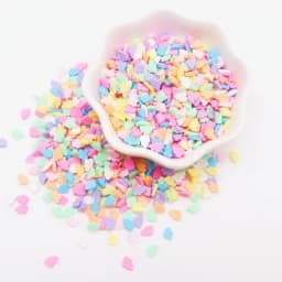 Boxi Slime Star Flower Heart Candy Fruit Slices Multi-series Polymer Clay Sprinkles DIY Nail Art Handmade Accessories 10g