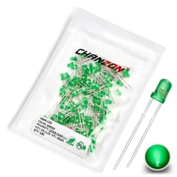 Diffused 3mm Led Diode Kit White Red Green Blue Yellow Orange 2V 3V 3 mm F3 Bulb Light Emitting Assortment Set Diy PCB Arduino