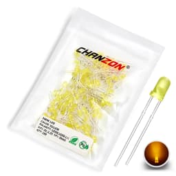 Diffused 3mm Led Diode Kit White Red Green Blue Yellow Orange 2V 3V 3 mm F3 Bulb Light Emitting Assortment Set Diy PCB Arduino
