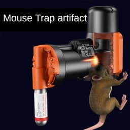 2026 Smart Automatic Humane Non-Toxic Rat and Mouse Trap Kit Rat Mouse Multi-catch Trap Machine CO2 Cylinders Humane Non-toxic