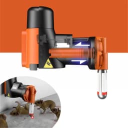 2026 Smart Automatic Humane Non-Toxic Rat and Mouse Trap Kit Rat Mouse Multi-catch Trap Machine CO2 Cylinders Humane Non-toxic