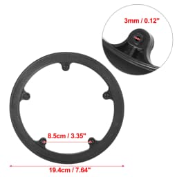 X Autohaux Bicycle Crankset Protective Cover Crank Chain Wheel Ring Guard Protector Sprocket Ring 40T42T 46T 48T 52T4/5 Holes