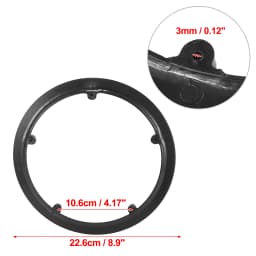 X Autohaux Bicycle Crankset Protective Cover Crank Chain Wheel Ring Guard Protector Sprocket Ring 40T42T 46T 48T 52T4/5 Holes