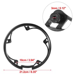 X Autohaux Bicycle Crankset Protective Cover Crank Chain Wheel Ring Guard Protector Sprocket Ring 40T42T 46T 48T 52T4/5 Holes
