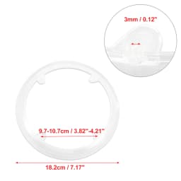 X Autohaux Bicycle Crankset Protective Cover Crank Chain Wheel Ring Guard Protector Sprocket Ring 40T42T 46T 48T 52T4/5 Holes