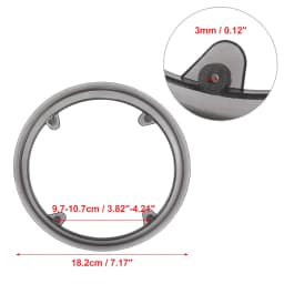 X Autohaux Bicycle Crankset Protective Cover Crank Chain Wheel Ring Guard Protector Sprocket Ring 40T42T 46T 48T 52T4/5 Holes