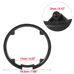 X Autohaux Bicycle Crankset Protective Cover Crank Chain Wheel Ring Guard Protector Sprocket Ring 40T42T 46T 48T 52T4/5 Holes
