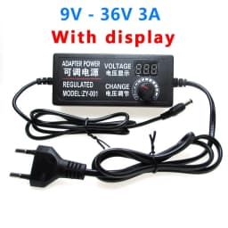 AC DC 3V 5V 9V 12V 24V 36V Power Supply Adapter 1A 2A 3A 5A 10A Transformers 220V To 12V Power Supply Adjustable Display Srceen