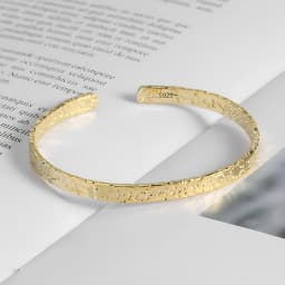 PANJBJ 925 Sterling Silver Feather Adjustable Couple Bangle Gothic Punk Design Women Jewelry Gift Lucky Bracelet Dropshipping