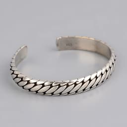 PANJBJ 925 Sterling Silver Feather Adjustable Couple Bangle Gothic Punk Design Women Jewelry Gift Lucky Bracelet Dropshipping
