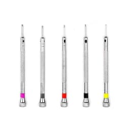 0.8-1.6mm Steel Screwdriver for Watch Repairing Portable Watch Tools Band Removal with Mini Link Pins Watchmaker Tools Kits