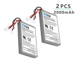For SONY PS4 Pro Slim LIP1522 Dualshock 4 V1 V2 Wireless Controller Playstation GamePad 4x 2000mAh Rechargeable Battery