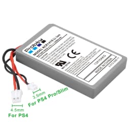 For SONY PS4 Pro Slim LIP1522 Dualshock 4 V1 V2 Wireless Controller Playstation GamePad 4x 2000mAh Rechargeable Battery