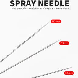 3pcs set 0.2/0.3/0.5mm Airbrush Nozzle Needle Airbrushes Spray Gun Spraying Paint Sprayer Replacement parts Tool Accessories