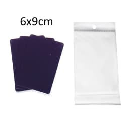 50Sets Earring Cards and 50pcs Bags Necklace Earring Display Cards Self-Seal Bags Kraft Paper Card for DIY Jewelry Packaging