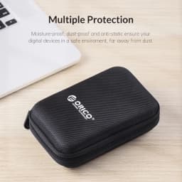 ORICO 2.5 Inch Hard Disk Box Solid Color Protection Bag Portable Hard Disk Case Suitable for Hard Disk Storage Protection