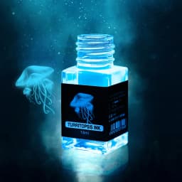 18 ml Non-Carbon Magic Invisible Ink Bottle For Fountain Glass Dip Pen UV Light Gift Stationery Supplies
