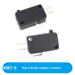 Limit Microswitch 5pcs 5A 250V 125V NO + NC + COM 6.3mm 3 Pins SPDT Micro Switch 28mm 52mm Arc Roller Lever Touch Switch