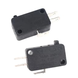 Limit Microswitch 5pcs 5A 250V 125V NO + NC + COM 6.3mm 3 Pins SPDT Micro Switch 28mm 52mm Arc Roller Lever Touch Switch