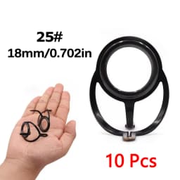 Fishing Rod Repair Kit Spinning Rod Building Components Stainless Steel Casting Fishing Rod Guides Replacement Set Tackle 4~38mm
