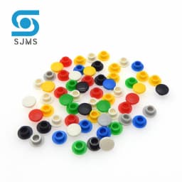 50Pcs Tactile Push Button Cap A29 Switch Button Hat Diameter 8mm Inner Hole id 3.1/3.2/3.4mm For 6 * 6 mm Tact Micro Switch