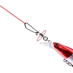 20pcs/bag Rolling Barrel Fishing Swivels T Shape Nice Snap Lure Connector Fishing Tackle Saltwater Emerillon Peche Pesca