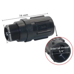 3/4" BSP Thread Low Velocity Pressure Regulating Valve Agricultural Drip Irrigation Pressure 15/20/25/30/45PSI Reducing Valves