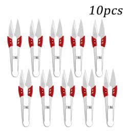 5/10/20pcs U Thread Scissors Stainless Steel Yarn Shears Cutting Sewing Scissors Cross Stitch Scissors Embroidery Shears Costura