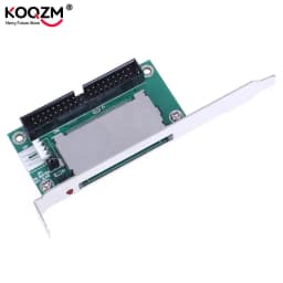 40 Pin CF To IDE Compact Flash Card Adapter Bootable Computer Accessories IDE Converter Card For Laptop PCI Bracket Back Panel