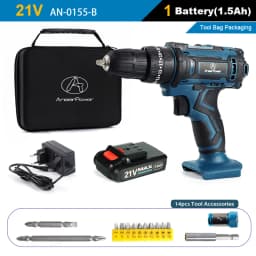 New Style 21V 16.8V 12V Electric Cordless Screwdriver 3 Functions Wireless Impact Drill Mini Lithium Battery Charging Hand Drill