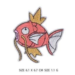 Cloth Patch Pikachu Clothes Stickers Sew on Embroidery Patches Applique Iron on Clothing Cartoon DIY Garment Decor