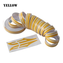1 Roll Multicolor Striping Pin Stripe Steamline Double Line Tape Car Body Decal Vinyl Sticker Car Decoration Styling Tools