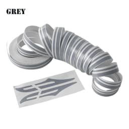 1 Roll Multicolor Striping Pin Stripe Steamline Double Line Tape Car Body Decal Vinyl Sticker Car Decoration Styling Tools