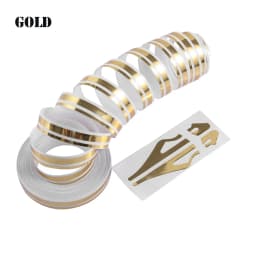 1 Roll Multicolor Striping Pin Stripe Steamline Double Line Tape Car Body Decal Vinyl Sticker Car Decoration Styling Tools