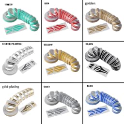 1 Roll Multicolor Striping Pin Stripe Steamline Double Line Tape Car Body Decal Vinyl Sticker Car Decoration Styling Tools